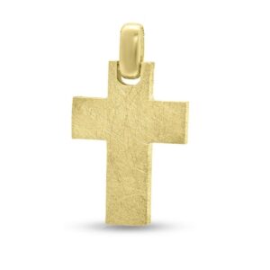 Ανδρικός Σταυρός σε Κίτρινο Χρυσό Κ14 ΣΤ0841