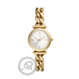 Fossil Carlie Gold-Tone Stainless Steel Γυναικείο ES5329