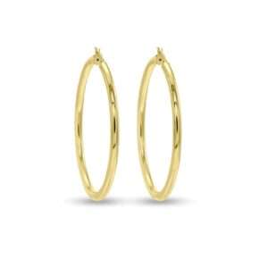 Σκουλαρίκια Κρίκοι σε Κίτρινο Χρυσό Κ9 ΣΚ1389