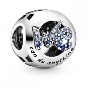 Σύμβολο Silver Me We can do anything για Βραχιόλι από Ασήμι 925 με Ζιρκόν ΑΒΡ0964