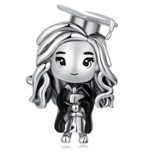 Σύμβολο Silver Me Graduated girl για Βραχιόλι από Ασήμι 925 ΑΒΡ0979