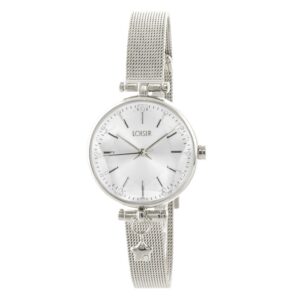 Loisir Ρολόι Maris με ατσάλινο mesh band και ασημί καντράν 11L03-00635