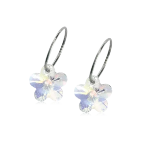 Υποαλλεργικά σκουλαρίκια Blomdahl Medical Plastic Pendant Flower 15‑1257‑02