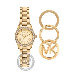 Ρολόι Michael Kors Lexington Set Gold-Tone Stainless Steel Γυναικείο MK7659SET